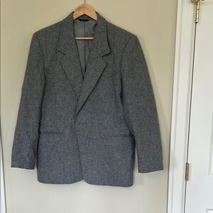 Elegant Gray Men's Blazer